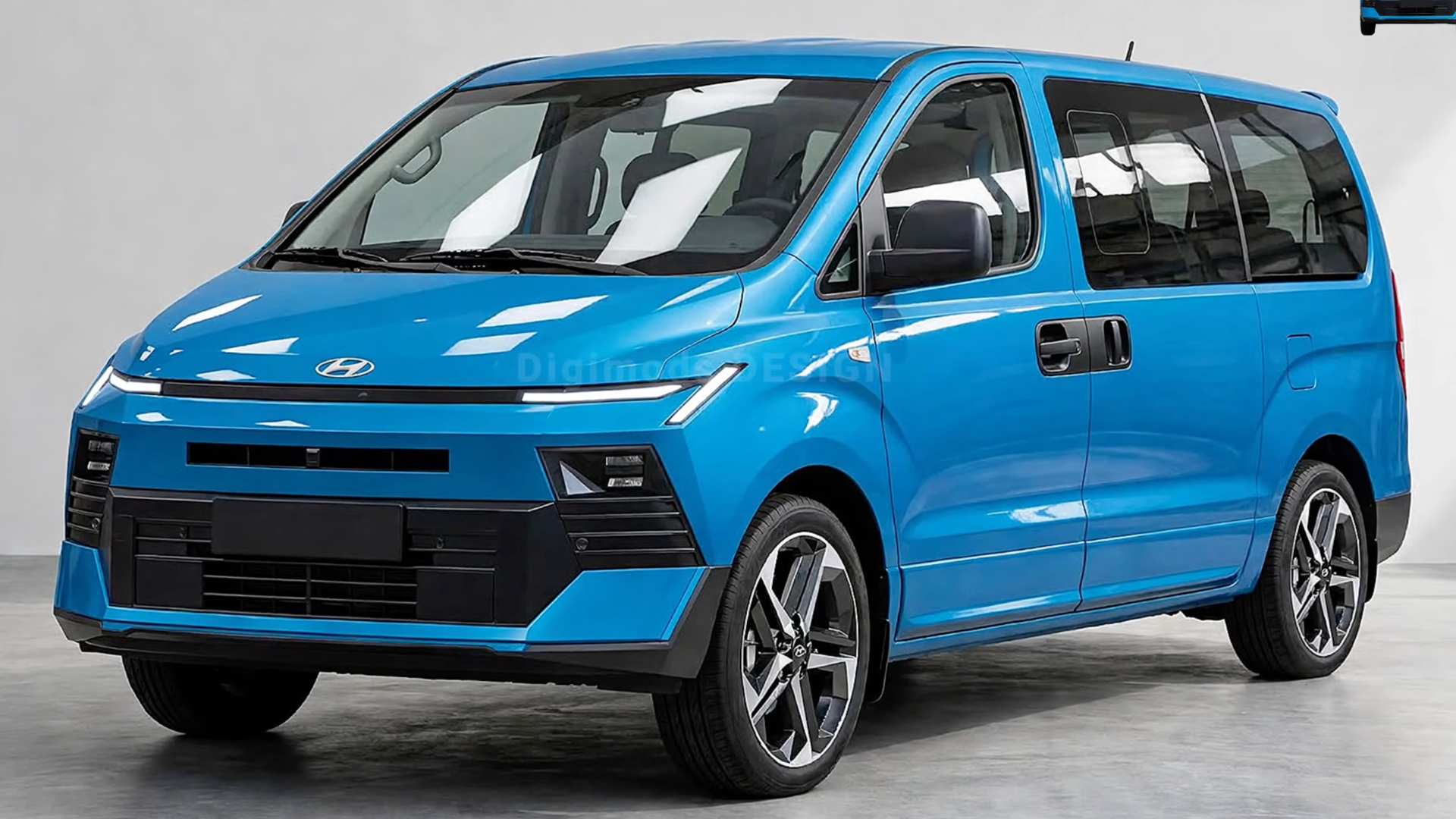 Новый Hyundai H-1 представили на концепт-артах