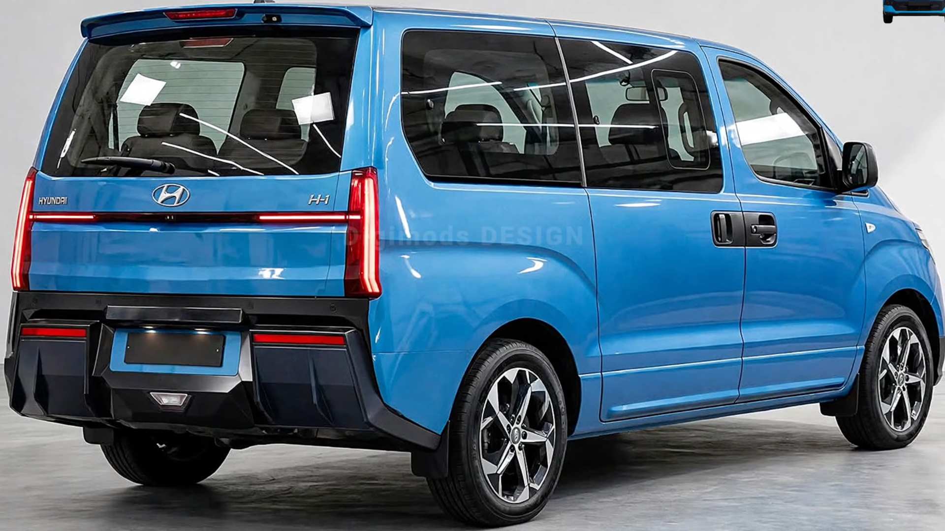 Новый Hyundai H-1 представили на концепт-артах