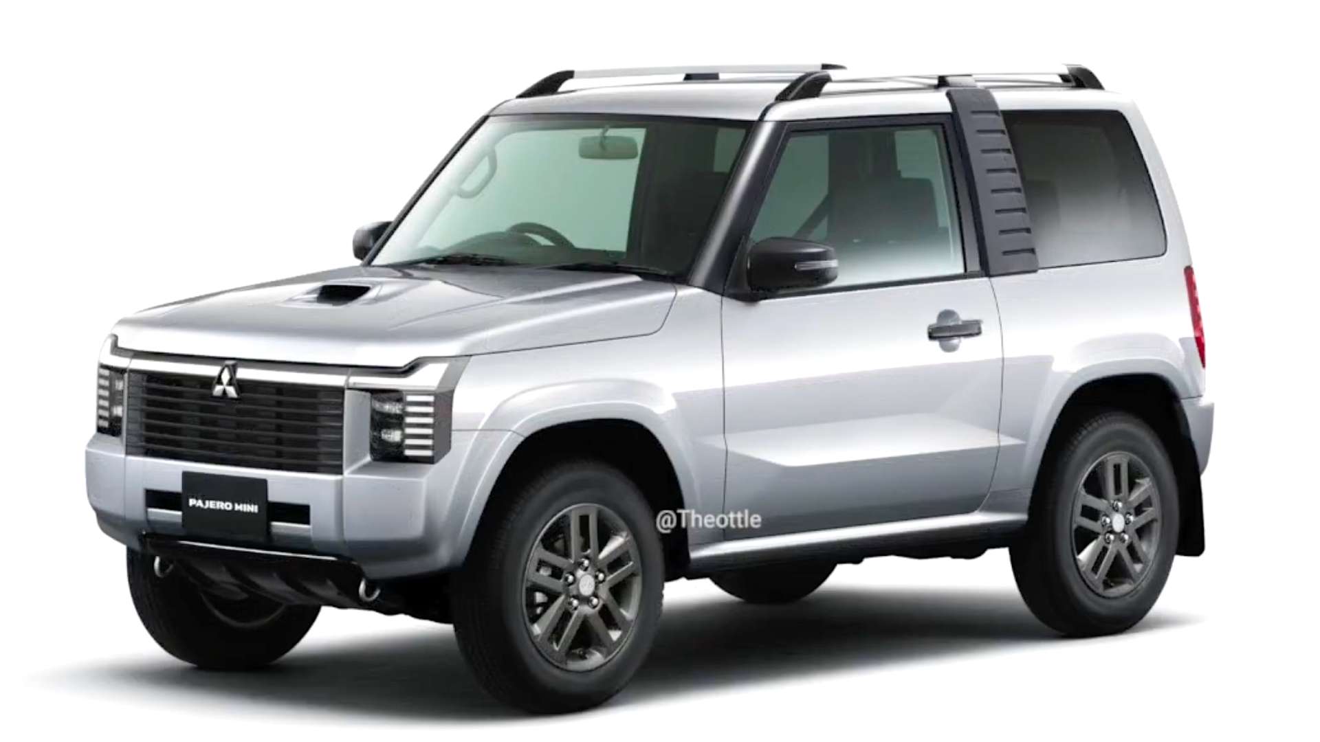 Mitsubishi Pajero Mini показали на рендерах в стиле конкурента Suzuki Jimny 1 Mitsubishi Pajero Mini показали на рендерах в стиле конкурента Suzuki Jimny