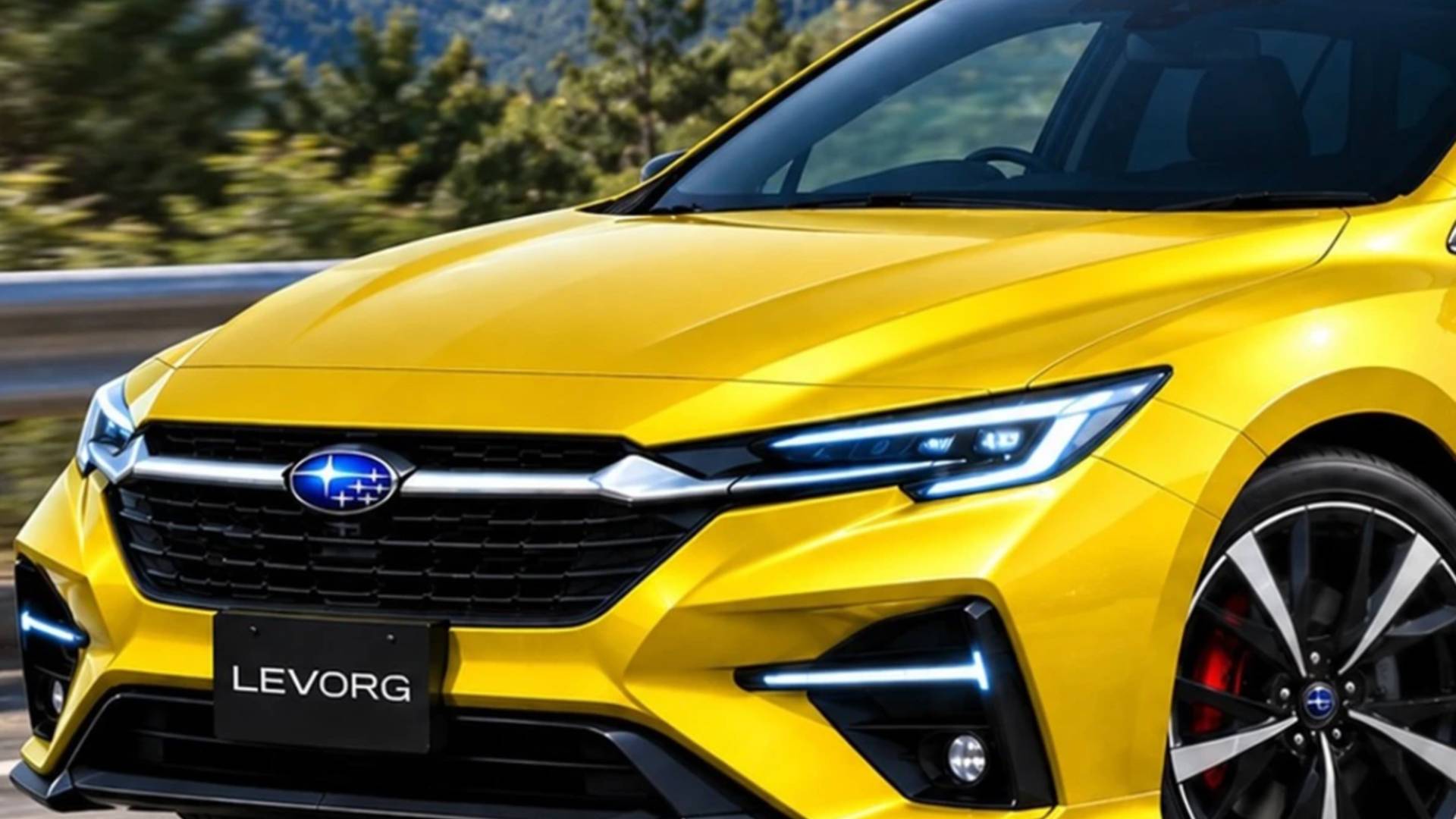 Новый Subaru Levorg остаться без турбомотора и воздухозаборника на капоте