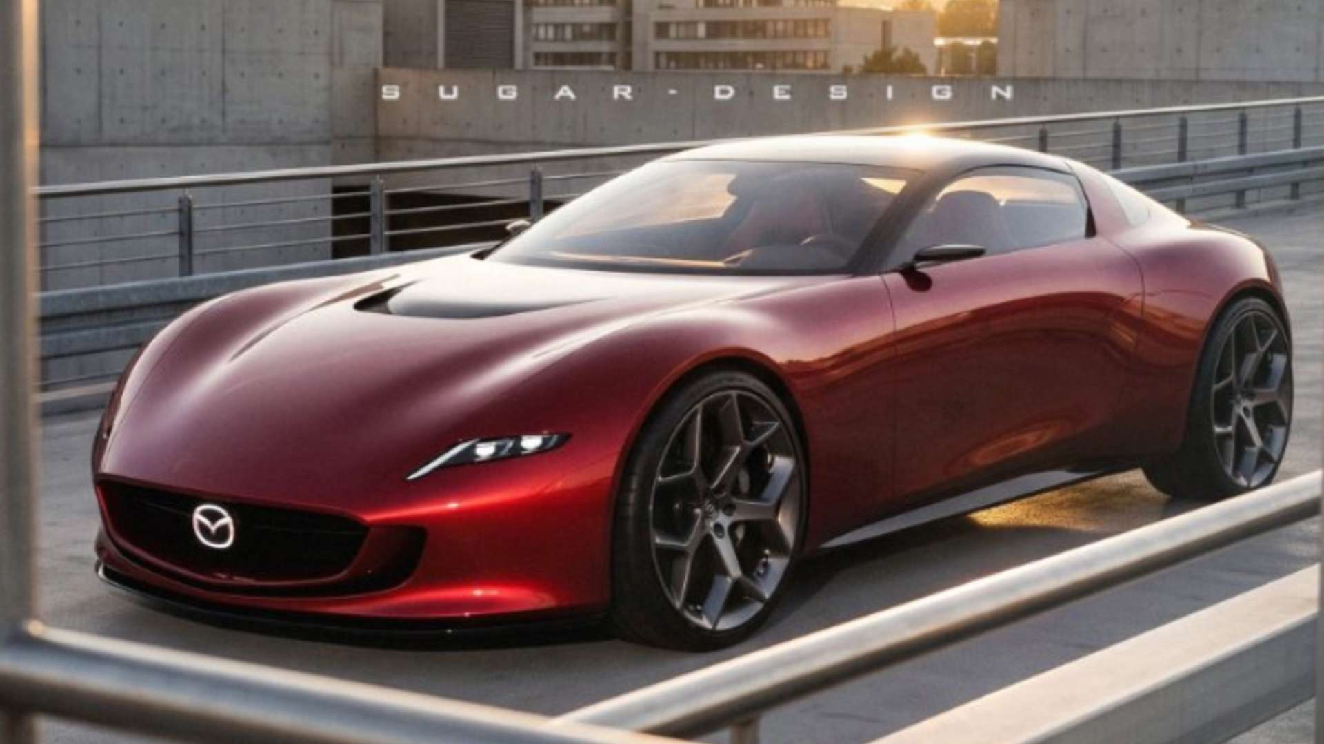 Новая Mazda RX-7 может получить длинный капот и короткую корму: опубликованы рендеры