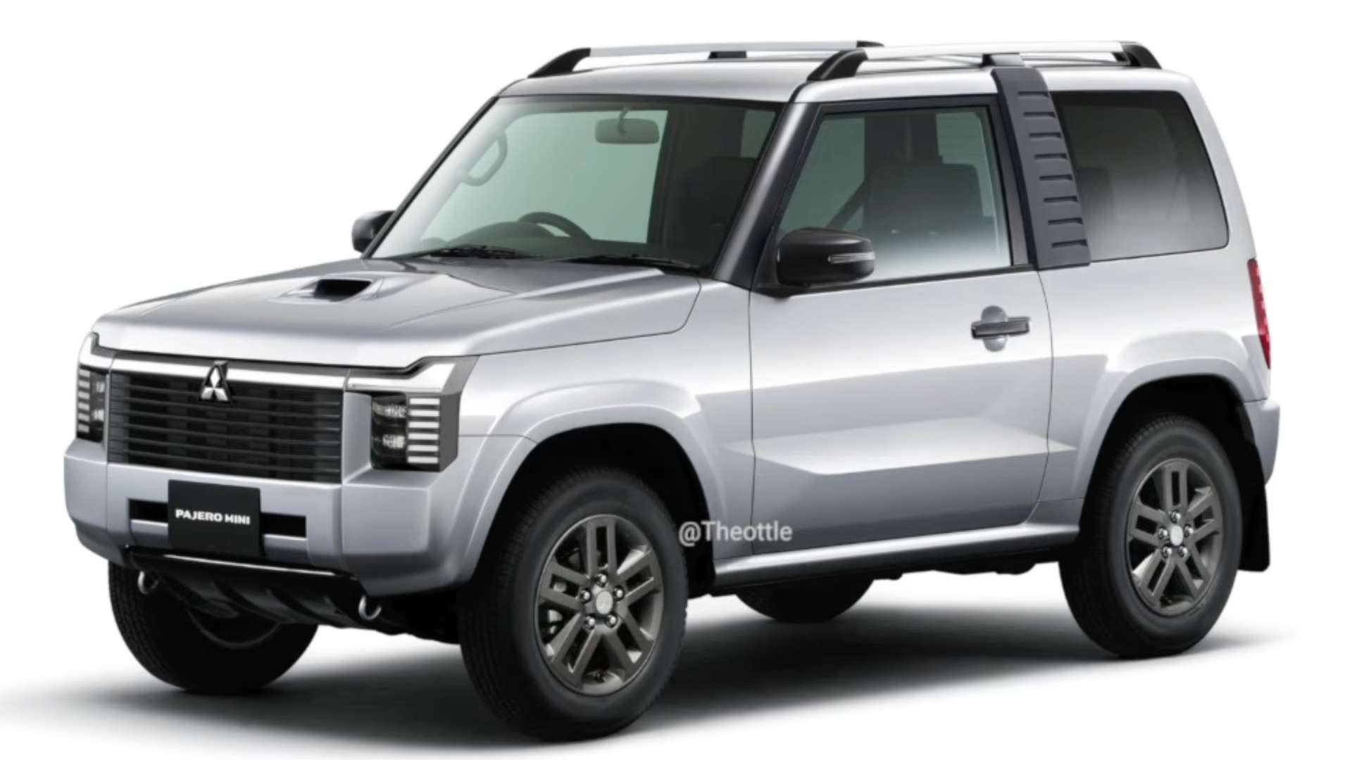 Mitsubishi Pajero Mini нового поколения показали в лице антагониста короткобазного Suzuki Jimny