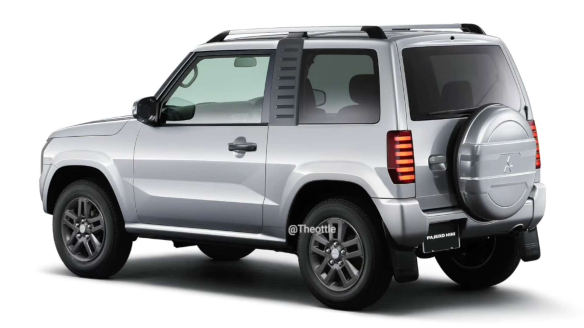 Mitsubishi Pajero Mini нового поколения показали в лице антагониста короткобазного Suzuki Jimny