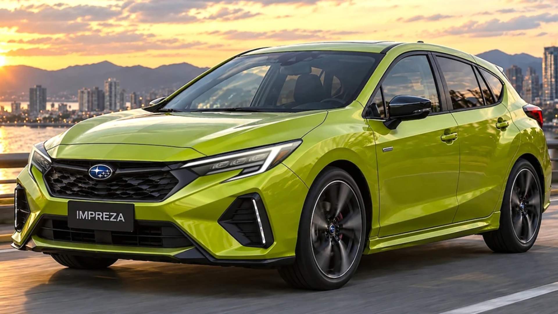 Какой может оказаться новая Subaru Impreza: рендер и подробности
