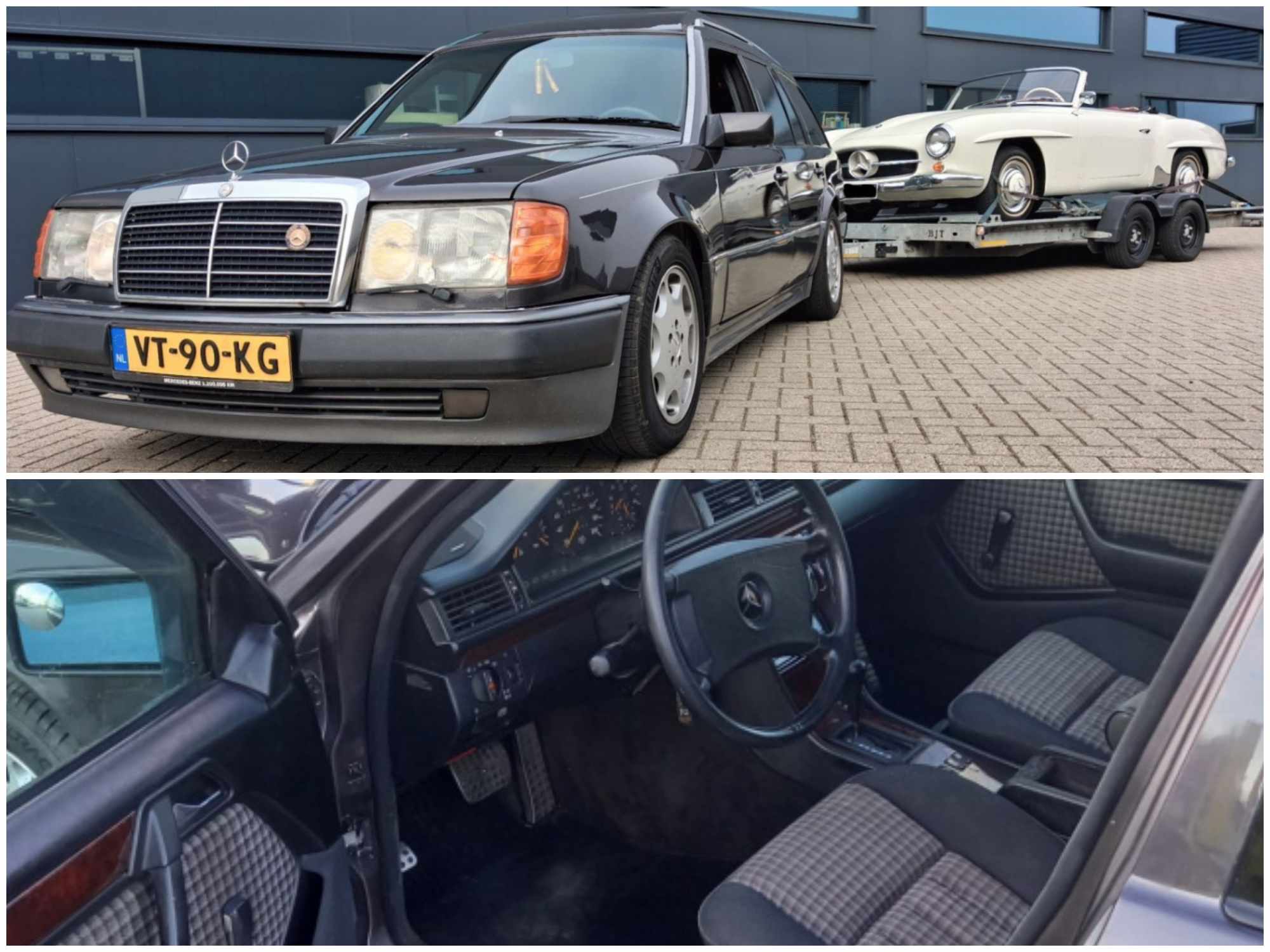 Mercedes-Benz 300 TD с пробегом более 1 млн км спасли из контейнера для металлолома