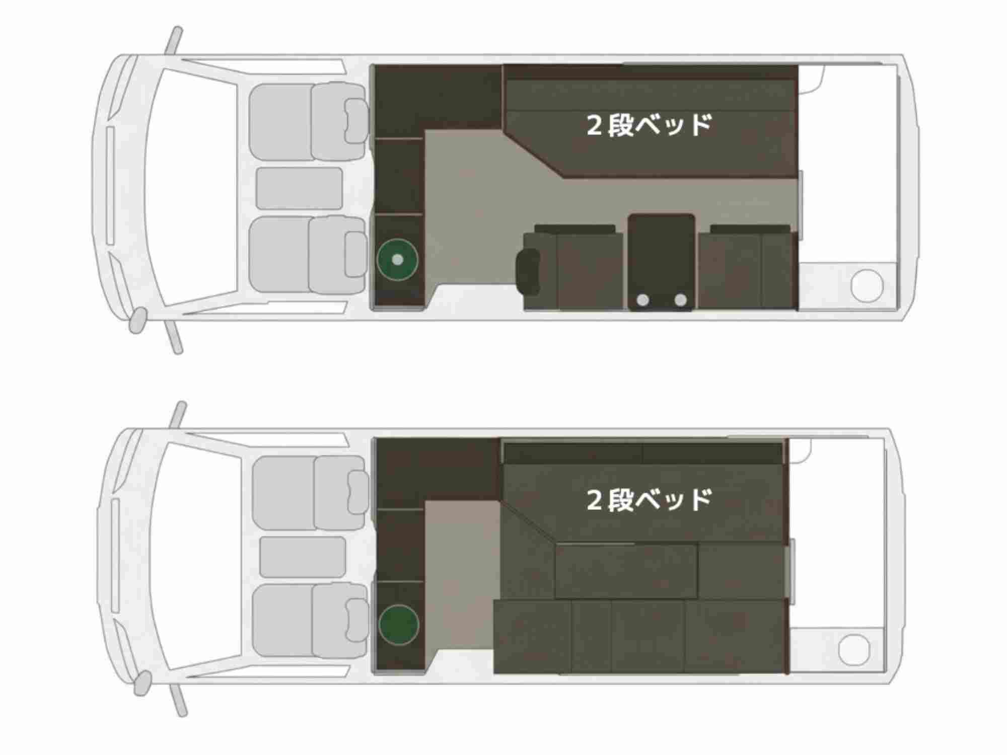 Японцы создали на базе Toyota автодом с туалетом и душем за задней дверью